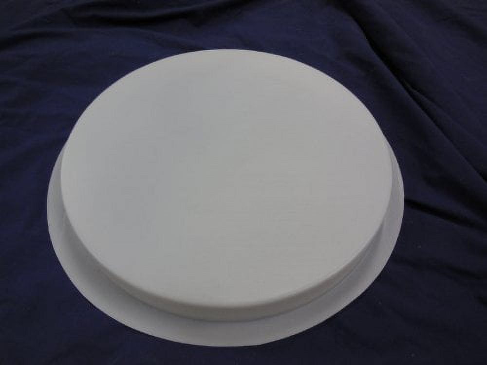16 Inch Plain Smooth Round Plastic Craft Mold Use With Concrete Or ... throughout Plain Round Stepping Stone Mold