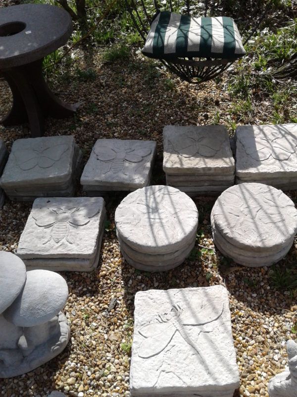 4 Seasons Pottery - Stepping Stones for Four Seasons Stepping Stone Mold