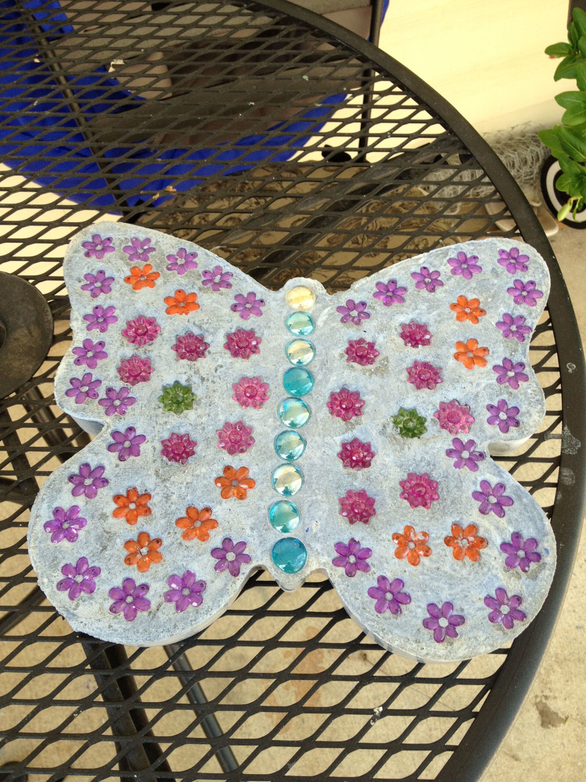A Butterfly Stepping Stone | Garden Steps, Stepping Stones, Stone for Butterfly Stepping Stone Inspiration Ideas and Design Trends