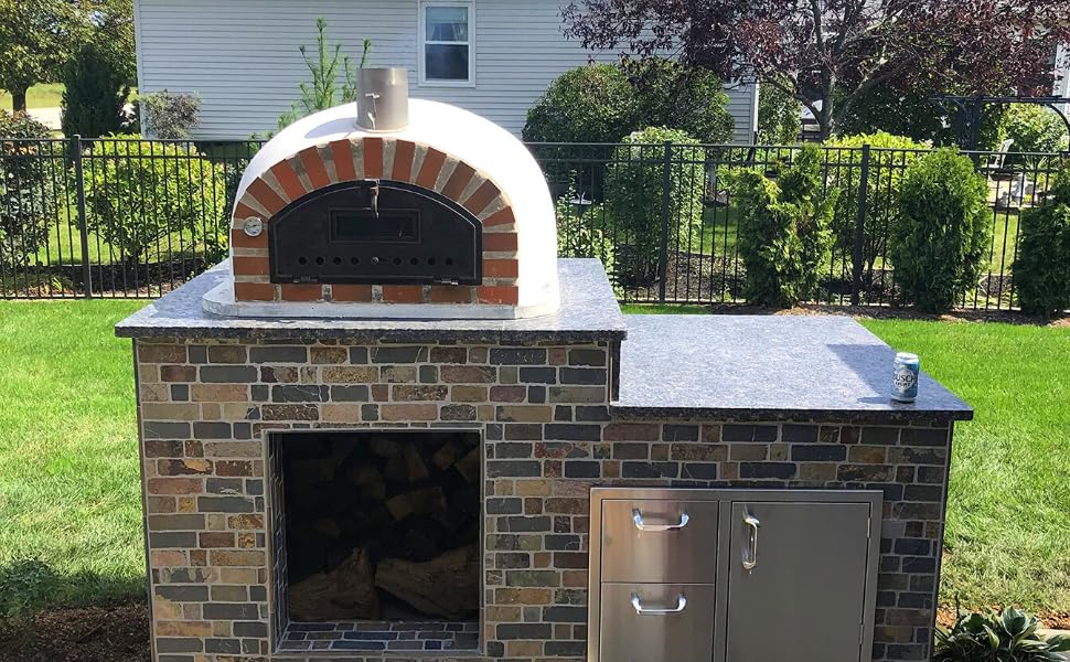 Amazon.com: Authentic Pizza Ovens Pizzaioli Rustic Arch Premium Pizza Oven, Wood Fire Outdoor ... regarding Troubleshooting Common Issues with Your Rustic Arch Pizzaioli Pizza Oven