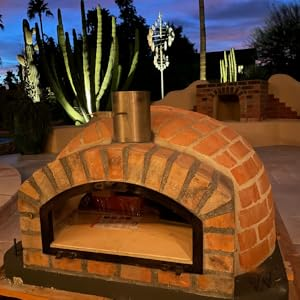 Amazon.com: Authentic Pizza Ovens Rustic Pizzaioli Traditional Brick ... with Rustic Pizzaioli Premium Pizza Oven
