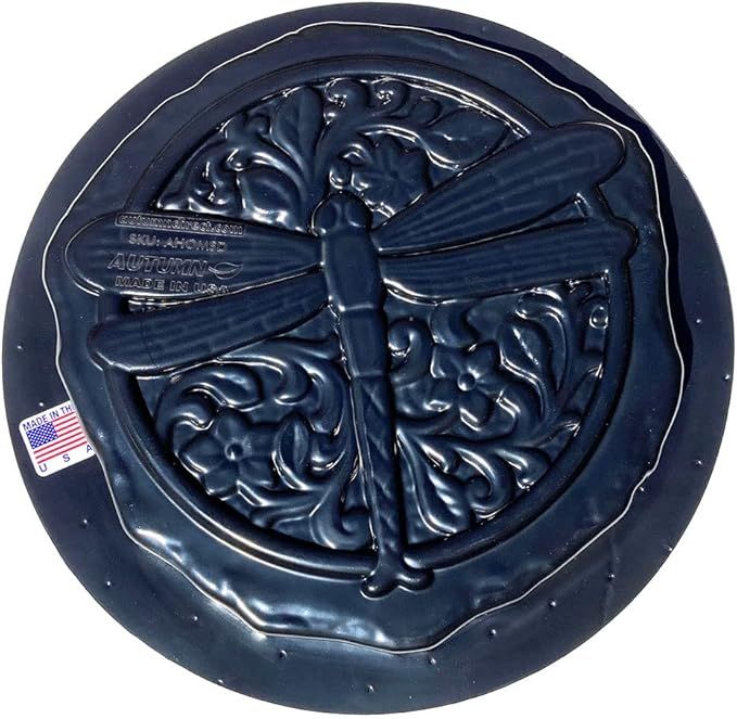 Amazon.com: Autumn Made In Usa Dragonfly Round Stepping Stone Mold ... with regard to Unveiling the Art of Dragon Stepping Stone Molds A Beginner's Guide