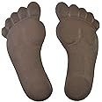 Amazon.com: Flag Emotes Human Footprint Stepping Stone Set Cast Iron ... within Unveiling the Charm of Cast Iron Footprint Stepping Stones for Your Garden