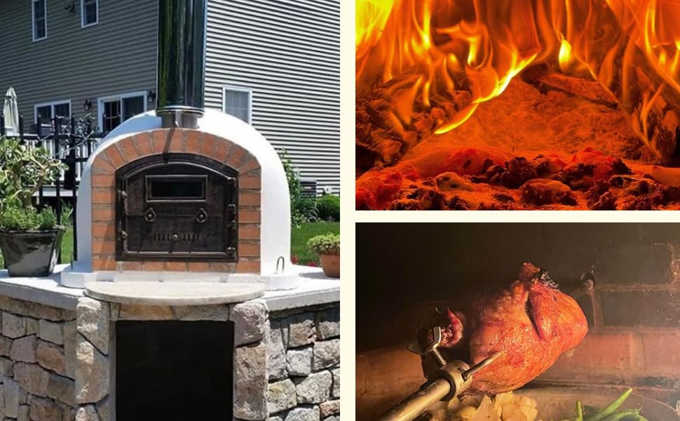 Amazon.com: Rustic Arch Lisboa Premium Pizza Oven : Home &amp; Kitchen with regard to Rustic Arch Lisboa Premium Pizza Oven