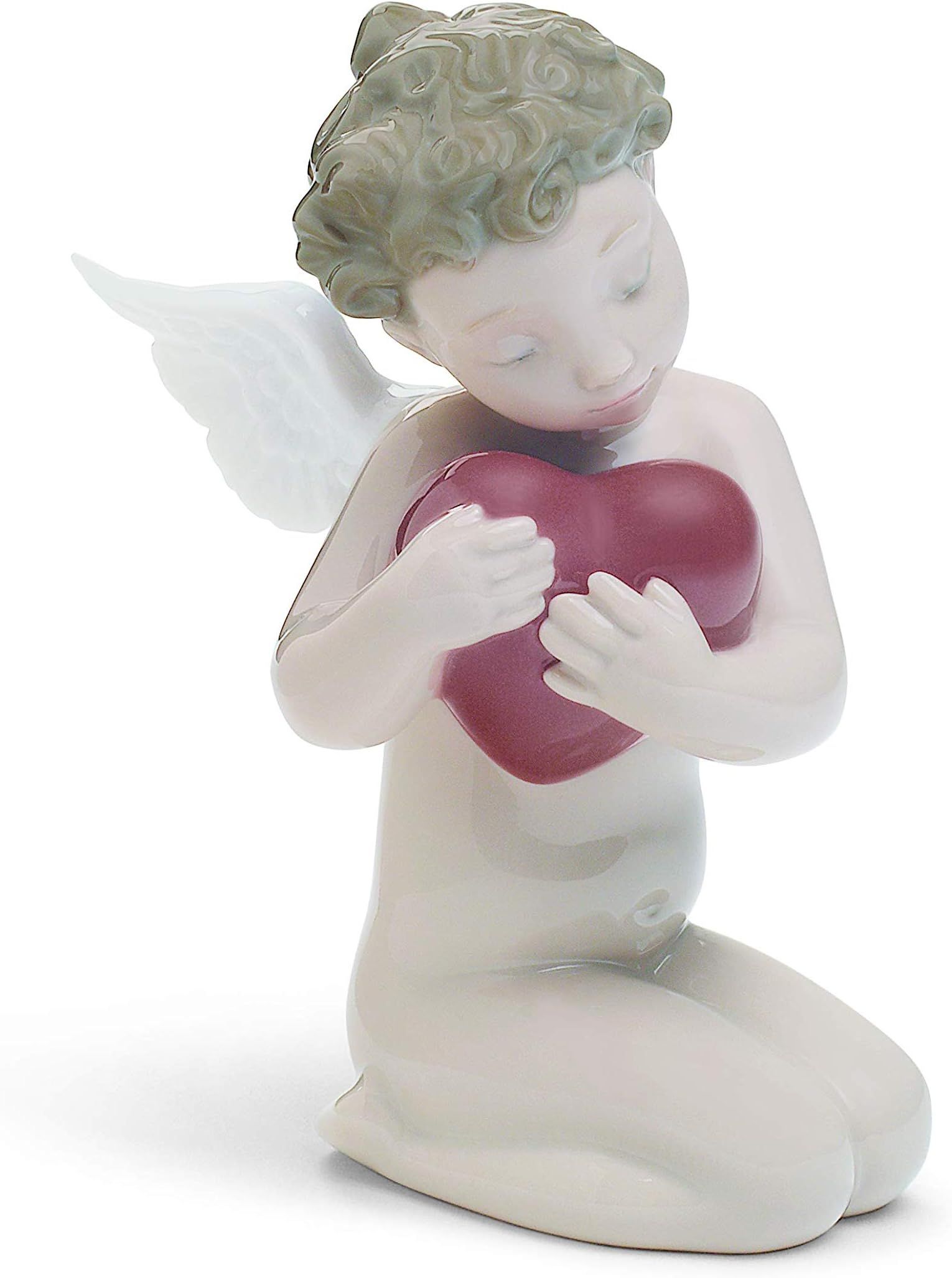 Amazon.com: The Reunion Heart In Memory Resin Stone 6 Inch Angel ... within The Reunion Heart Stepping Stone, Resin