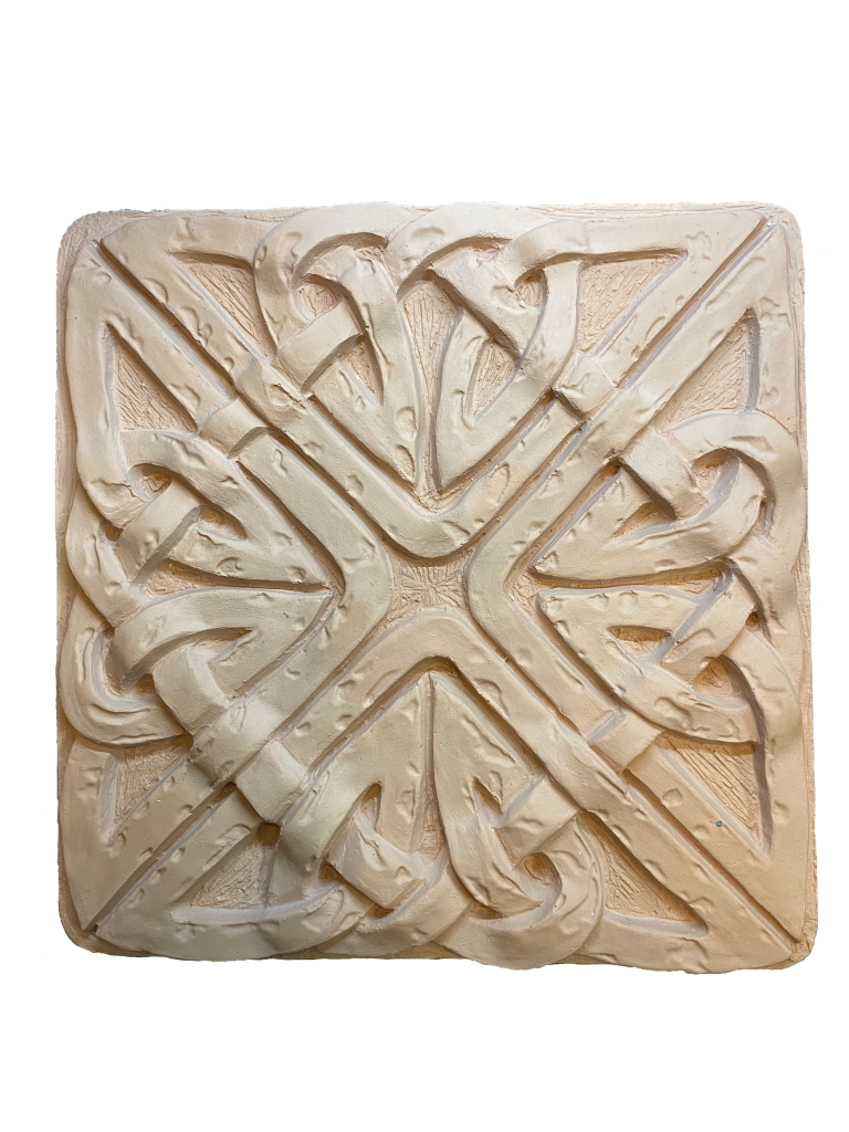 Antique Celtic Knot Stepping Stone Mold | Garden Molds throughout Celtic Horses Stepping Stone Mold