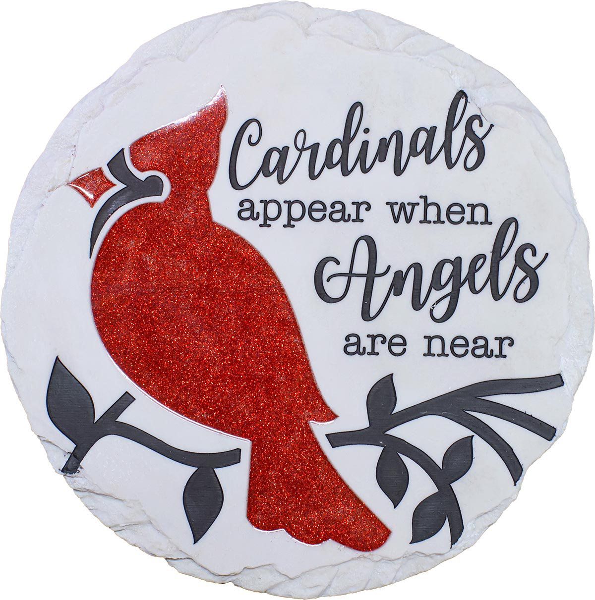 Arlmont &amp; Co. Brynesha Cardinals Appear Stepping Stone | Wayfair regarding Cardinals Appear Stepping Stone, Resin