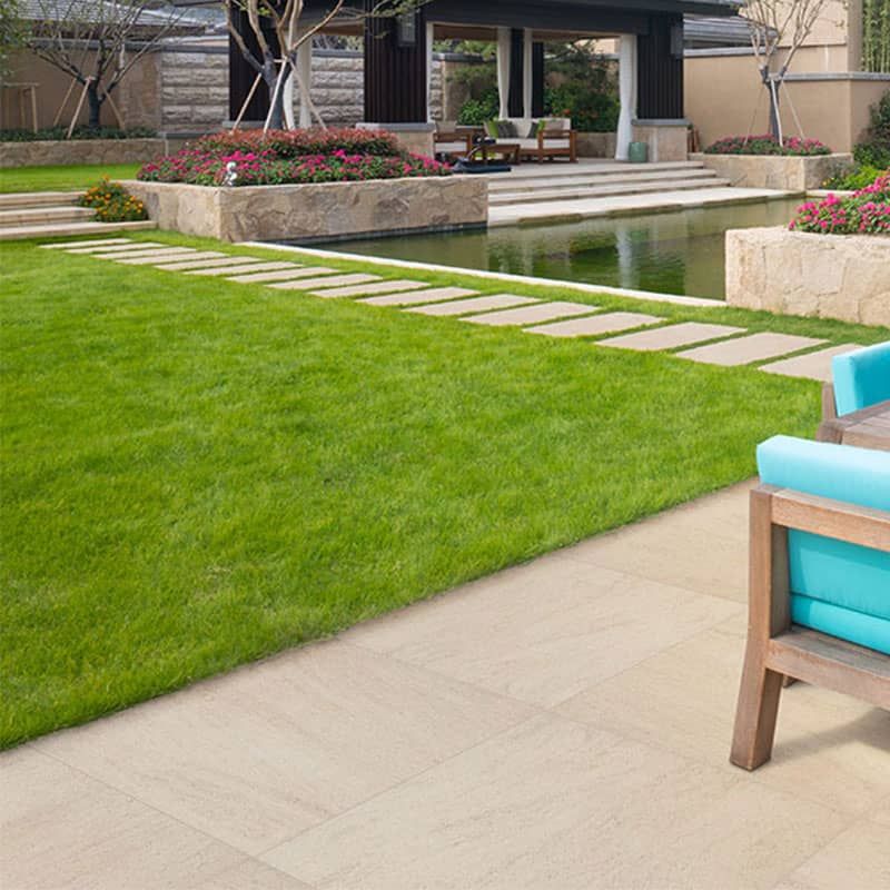 Arterra Livingstyle Porcelain Pavers regarding Durability and Style The Practicality of Paver Livingstyle Beige for Your Home