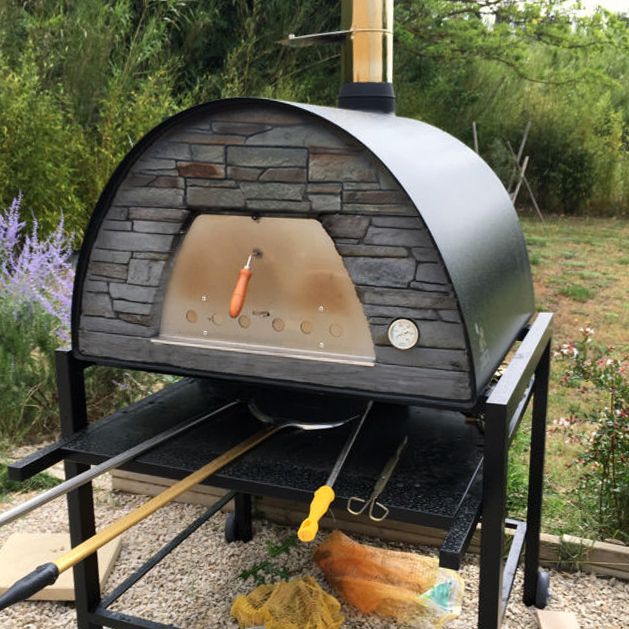 Bbq And Ovens-Pizza Oven Black Maximus Prime Arena inside Maximus Prime Arena Portable Pizza Oven Black
