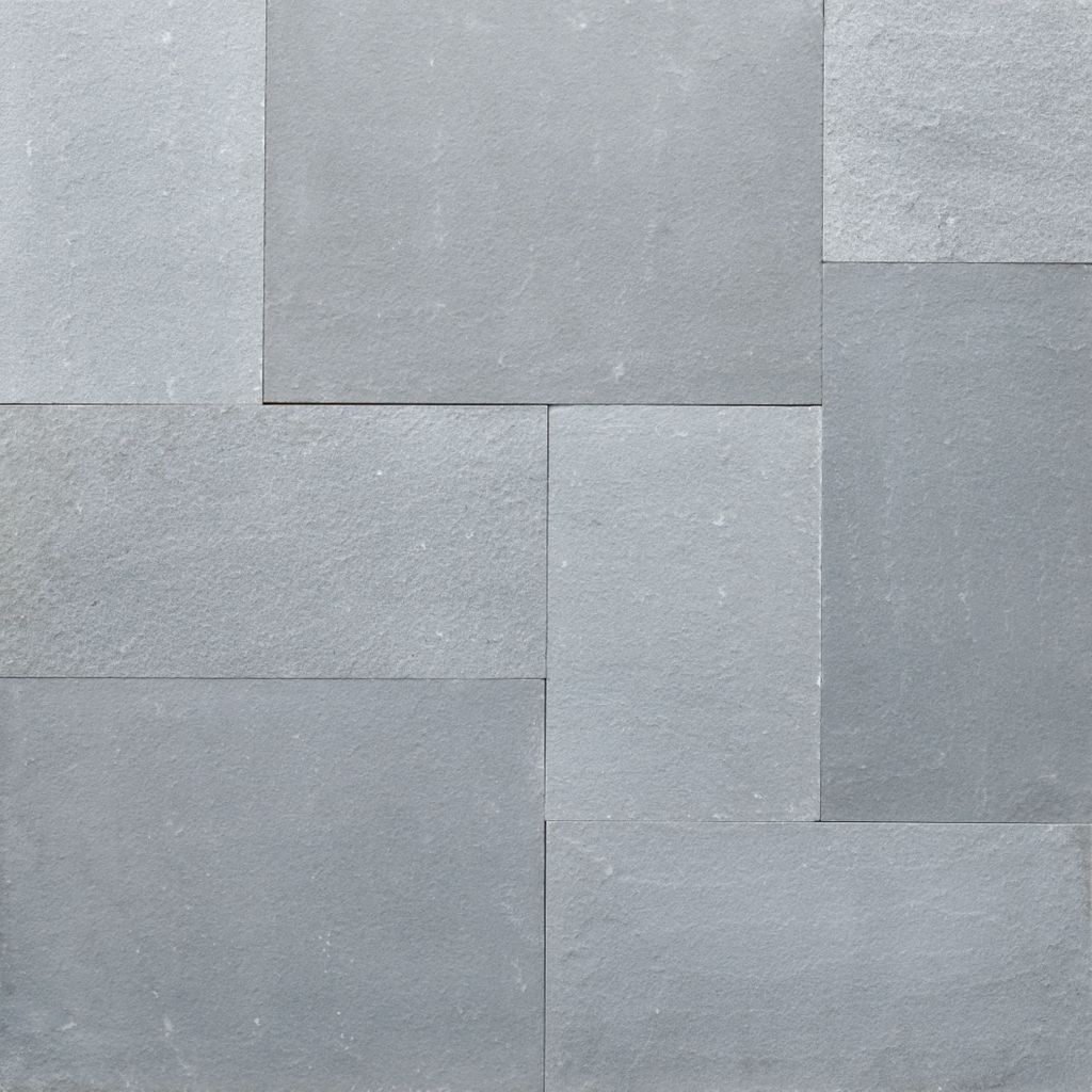 Bluestone Flamed Surface Blue/Gray - Dimensional Cut Pavers with Mountain Bluestone 24X48 Flamed Paver, 80 Sft