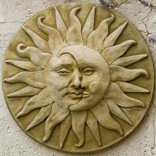 Buy Betonex Paver Paving Precast Concrete Mold Sun And Moon Plaster ... throughout Sun Face Stepping Stone Mold
