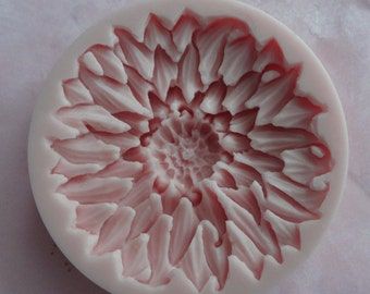 Dahlia Mold | Etsy regarding From Ordinary to Extraordinary Creating Stunning Stepping Stones with Dahlia Molds