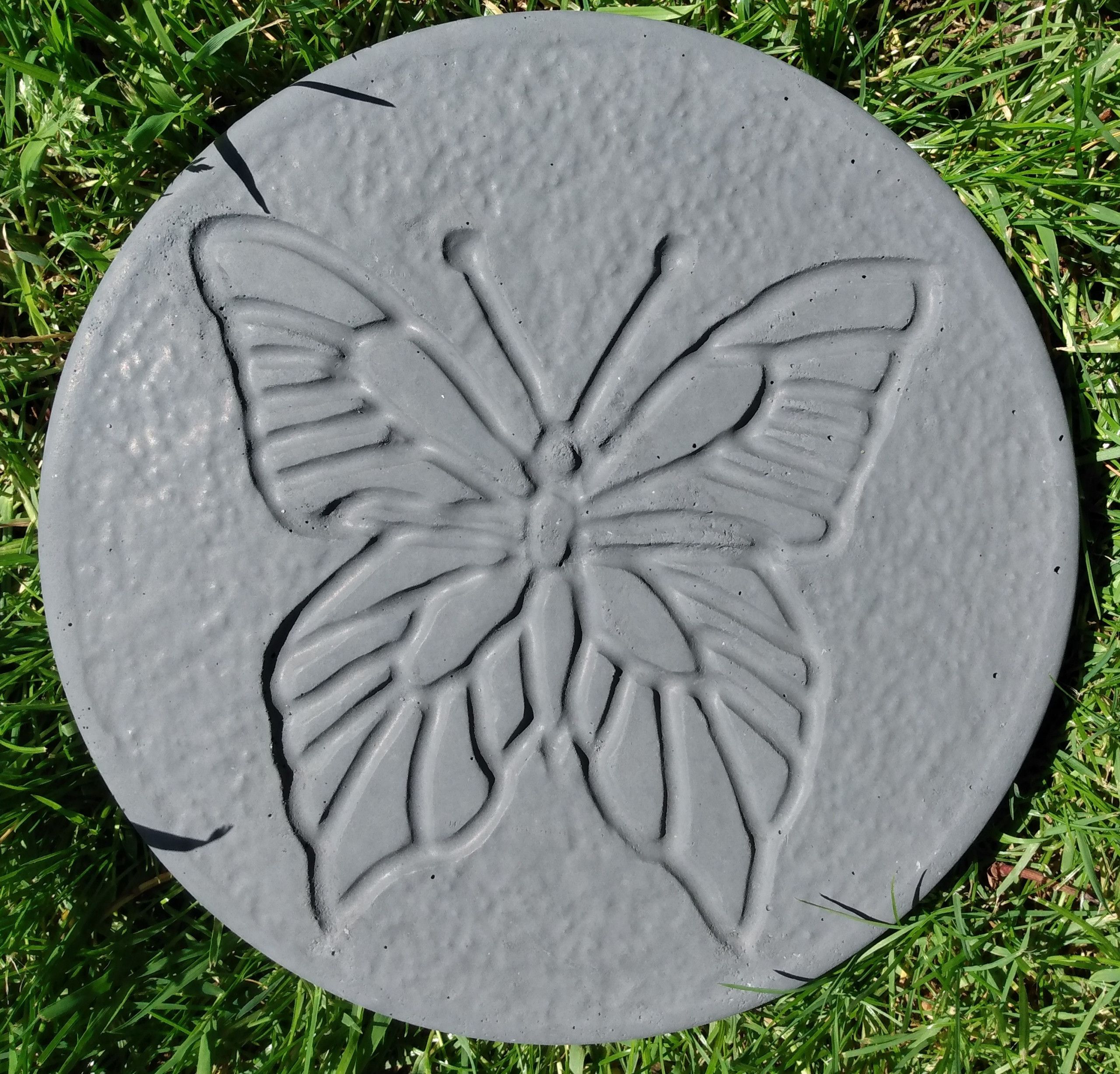 Decorative Butterfly Stepping Stones - (Pack Of 6) regarding Creating Garden Pathways with 11&amp;quot; Wide Verdigris Butterfly Stepping Stones