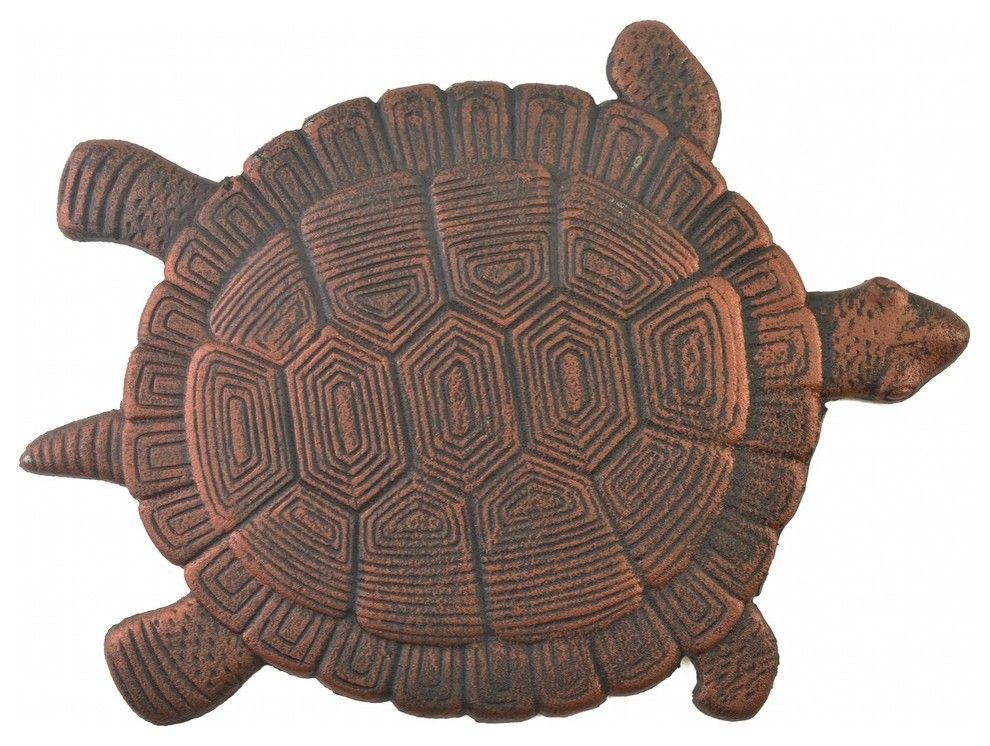 Decorative Cast Iron Yard And Garden Stepping Stone, Turtle, Bronze ... with regard to Choosing the Right Stepping Stones for Your Garden's Aesthetic