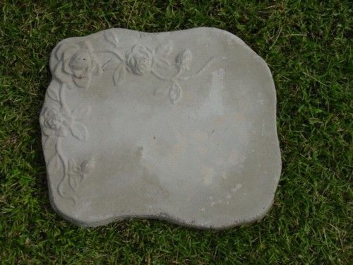 Decorative Roses Concrete Stepping Stone Mold 1045 - Moldcreations ... throughout Unlocking Garden Beauty Mastering the Art of Rose Stepping Stone Molds