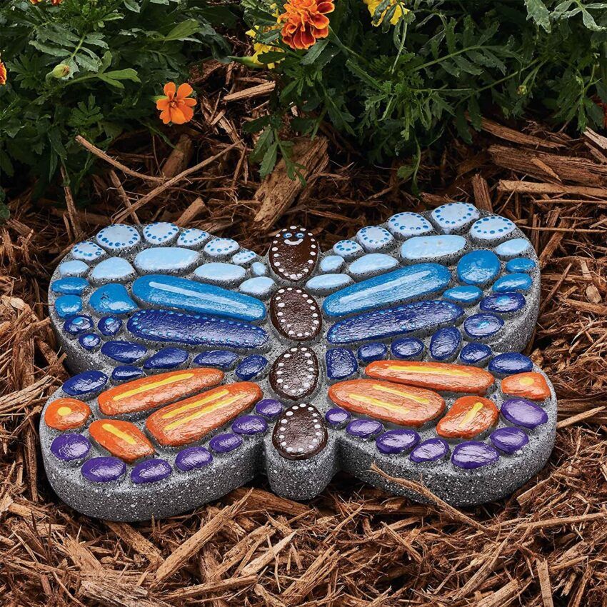 Diy Stepping Stones For Your Favorite Garden Paths - Mom Does Reviews pertaining to Butterfly Stepping Stone Inspiration Ideas and Design Trends
