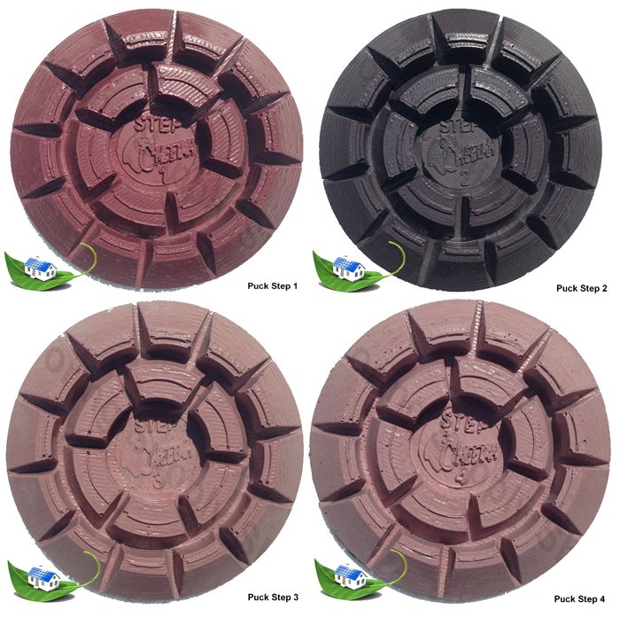 Eco Friendly Stone Polishing - Are You Getting These Results within Eco Friendly Stone Polishing Pad Cheetah, Set Of 5, 8"