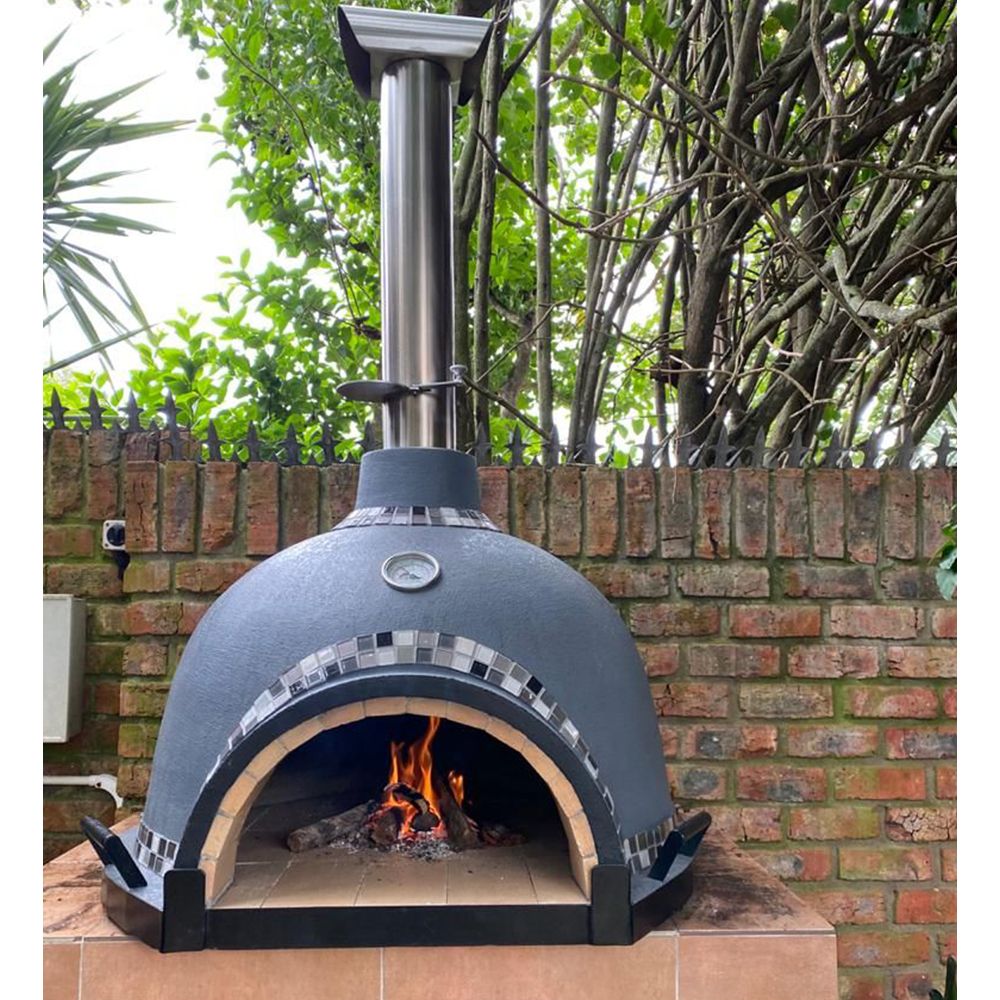 Ecofire Alfresco Grande Wood Pizza-Oven throughout Grande Pizza Oven And Pro Table