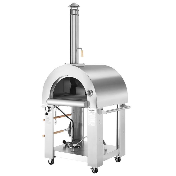 Empava Outdoor Wood Fired And Gas Pizza Oven In Stainless Steel (Empv-Pg03) throughout Empava Outdoor Wood Fired And Gas Pizza Oven Pg03