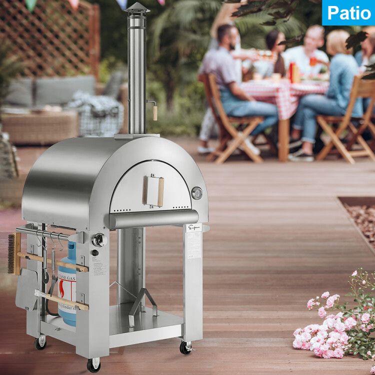 Empava Outdoor Wood Fired And Gas Pizza Oven Pg03 | Wellbots pertaining to Empava Outdoor Wood Fired And Gas Pizza Oven Pg03