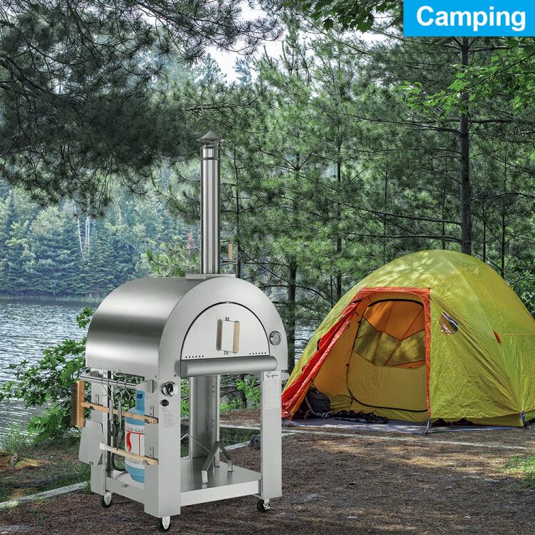 Empava Outdoor Wood Fired And Gas Pizza Oven Pg03 | Wellbots with regard to Essential Accessories to Enhance Your Empava Pizza Oven Experience