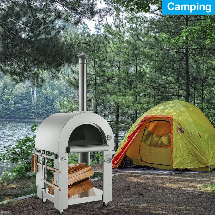 Empava Outdoor Wood Fired Pizza Oven Pg01 | Free Shipping | Wellbots for Elevating Your Outdoor Cooking Experience The Empava Wood-Fired Pizza Oven Advantage