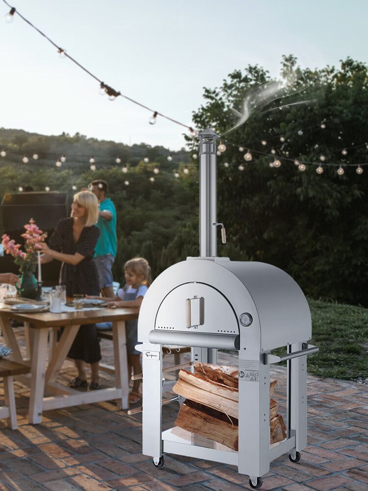 Empava Outdoor Wood Fired Pizza Oven Pg01 | Free Shipping | Wellbots regarding Elevating Your Outdoor Cooking Experience The Empava Wood-Fired Pizza Oven Advantage