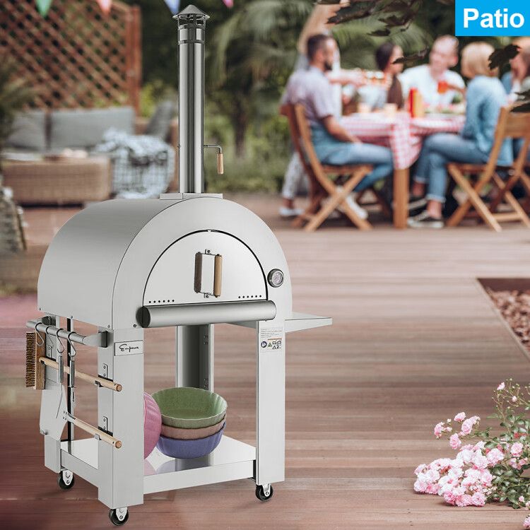 Empava Outdoor Wood Fired Pizza Oven Pg05 | Free Shipping | Wellbots throughout Creating Memorable Meals with the Empava Outdoor Wood Fired Pizza Oven Pg05