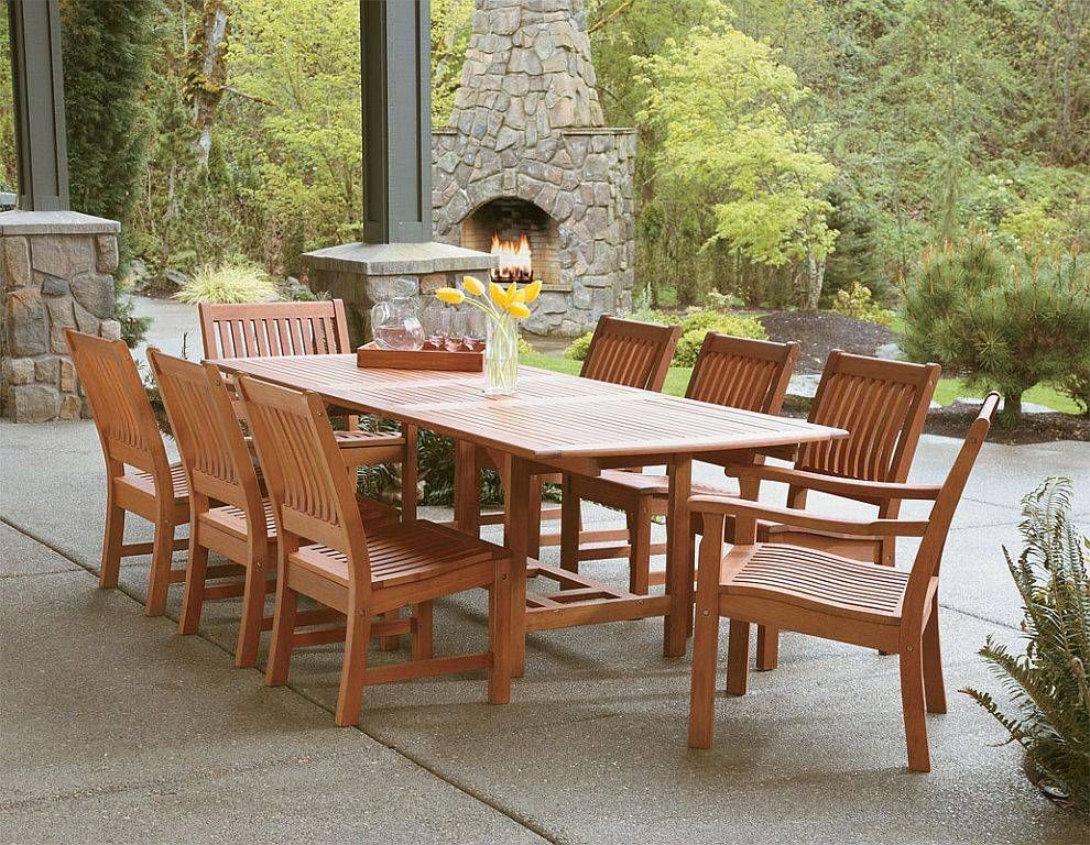 Eucalyptus Wood Outdoor Furniture | At The Galleria within Grace Bay Eucalyptus Wood Outdoor Furniture Collection