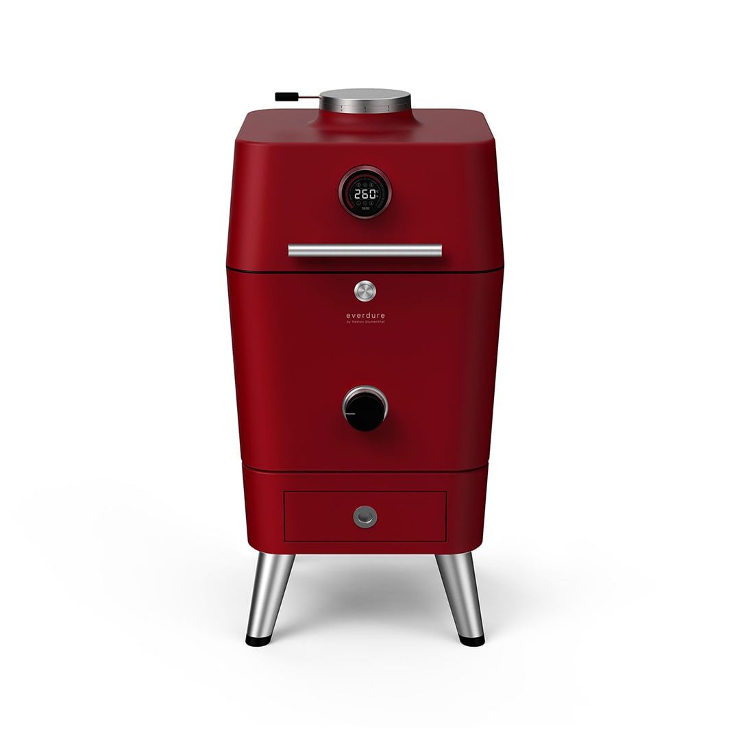 Everdure By Heston Blumenthal - 4K Electric Ignition Charcoal/Electric ... pertaining to 4K Electric Ignition Charcoal/Electric Outdoor Oven, Graphite