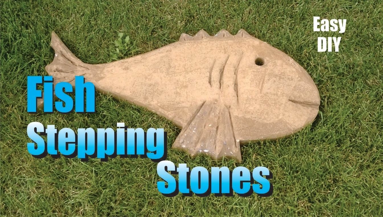 Fish Stepping Stones Easy Diy How To Make Project | Stepping Stones Diy ... pertaining to Troubleshooting Common Problems in Fish in Water Stepping Stone Creation