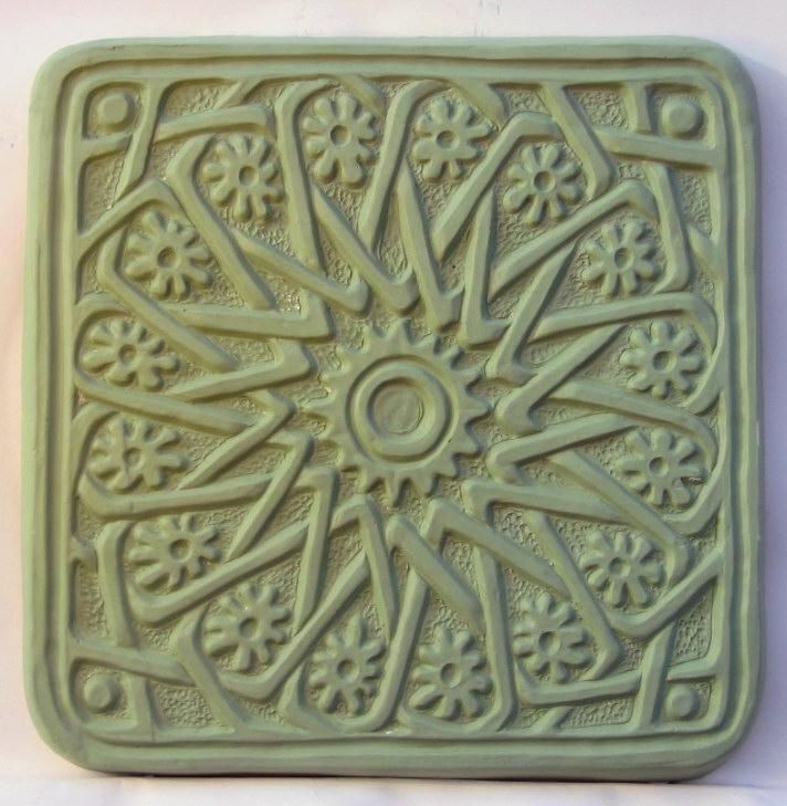 Flower Mandala Stepping Stone Mold | Garden Molds throughout Blossom Stepping Stone Mold