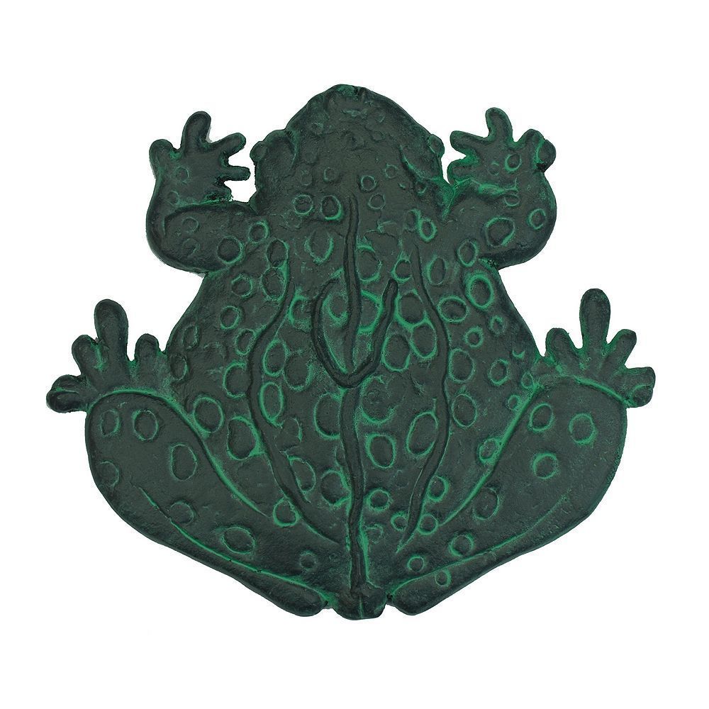 Frog Stepping Stone, Green | Oakland Living, Stepping Stones, Garden Frogs pertaining to The Enduring Beauty of a Sitting Frog Stepping Stone in Your Garden
