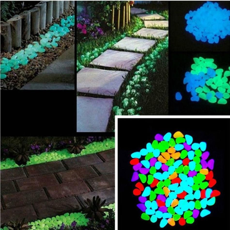 Garden Stone Glow In The Dark Pebbles | Glow Stones, Fish Tank ... with Sustainable Garden Design Incorporating Eco-Friendly Glowing Pebbles
