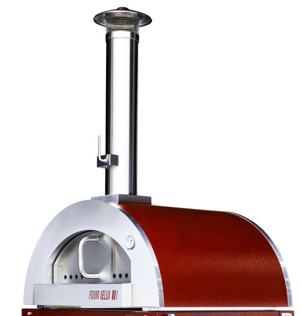 Grande Pizza Oven And Pro Table - Contemporary - Outdoor Pizza Ovens - By Backyard Brick Ovens ... throughout Grande Pizza Oven And Pro Table