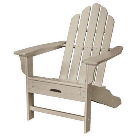 Hanover Outdoor All-Weather Contoured Adirondack Chair With Hideaway ... pertaining to All Weather Recycled Plastic Adirondack Chair