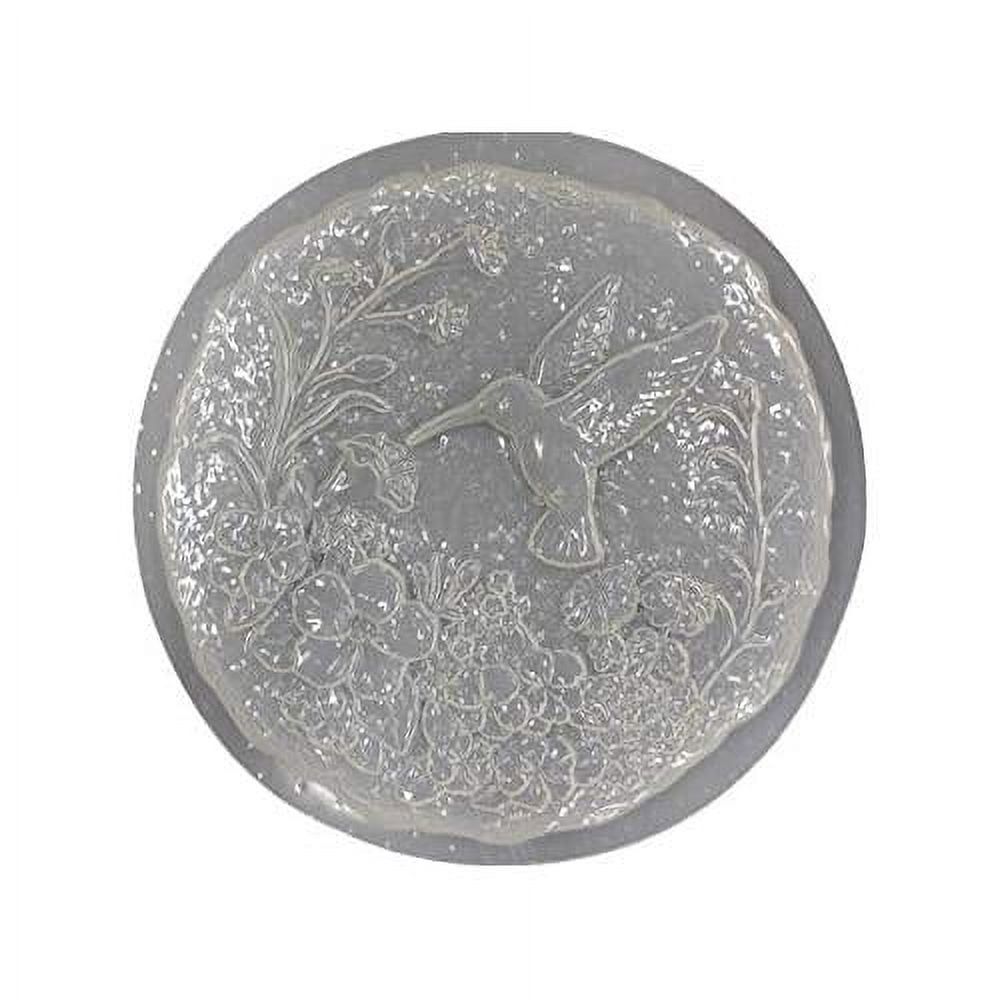 Hummingbird Flowers Plastic Craft Mold To Use For Making Into Concrete ... pertaining to Unveiling the Beauty of Hummingbird Stepping Stone Molds A Beginner's Guide