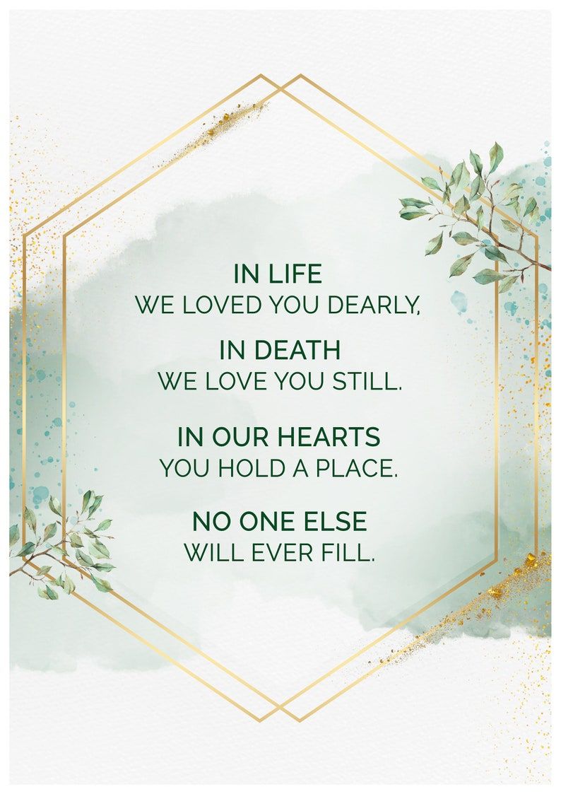 In Life We Loved You Dearly In Death We Love You Still | Etsy pertaining to In Life I Loved You Dearly, In Death I Love You Still Memorial Stepping Stone