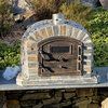 Lisboa Pizza Oven Stone Finish- Premium - Traditional - Outdoor Pizza Ovens - By Authentic Pizza ... for Troubleshooting Common Pizza Baking Issues with Lisboa Stone Finish