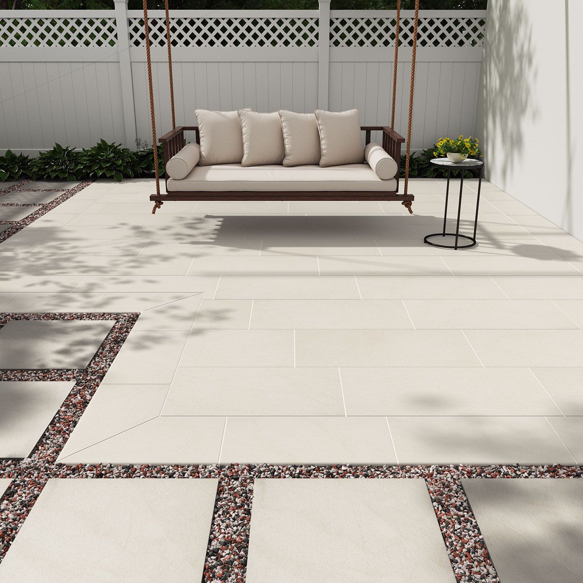 Livingstyle Cream Arterra Pavers - Arterra Pavers From Msi intended for Paver Livingstyle Cream 24X24 Porcelain Paver, 52 Sft