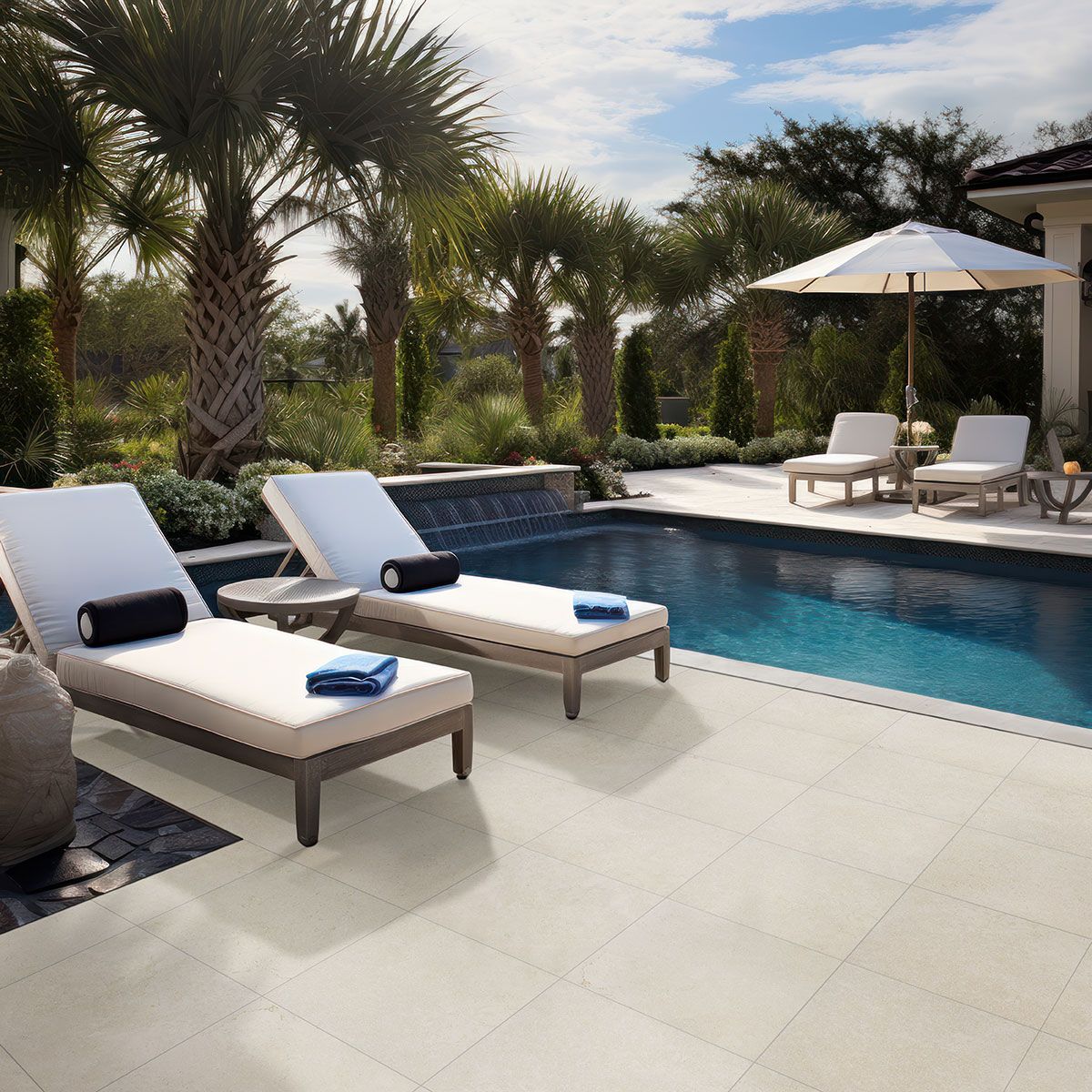 Livingstyle Cream Arterra Pavers - Arterra Pavers From Msi with regard to Paver Livingstyle Cream 24X24 Porcelain Paver, 52 Sft