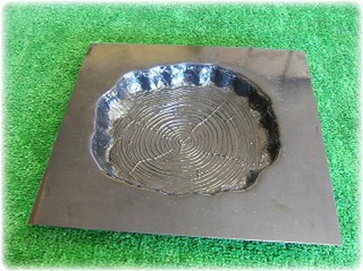 Log Stepping Stone Mould Make Your Own From Concrete | Etsy | Stone ... pertaining to Troubleshooting Common Issues with Blossom Stepping Stone Molds