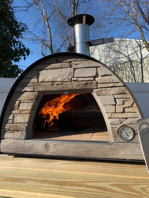 Maximus Arena Mobile Pizza Oven - Transitional - Outdoor Pizza Ovens - By Authentic Pizza Ovens ... with Maximus Arena Mobile Pizza Oven, Black