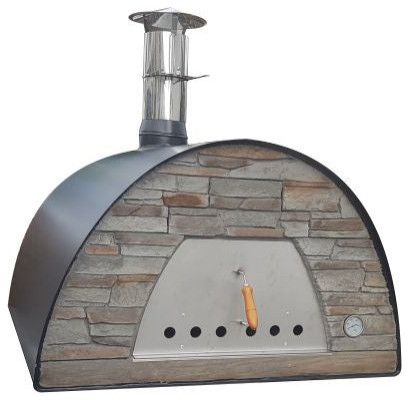 Maximus Prime Arena Portable Pizza Oven Black - Modern - Outdoor Pizza Ovens - By Authentic ... inside Maximus Prime Arena Portable Pizza Oven Black