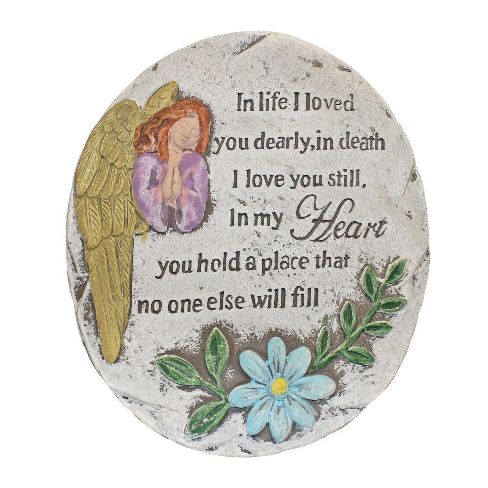 Memorial Garden Stone Plaque 16.5Cm - In Life I Loved You Dearly | Ebay inside The Symbolic Meaning Behind In Life I Loved You Dearly In Death I Love You Still Stepping Stones