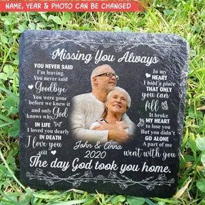 Memorial Poem Stone For Loss Of Loved One, Bereavement Poem, In Loving ... intended for In Life I Loved You Dearly, In Death I Love You Still Memorial Stepping Stone