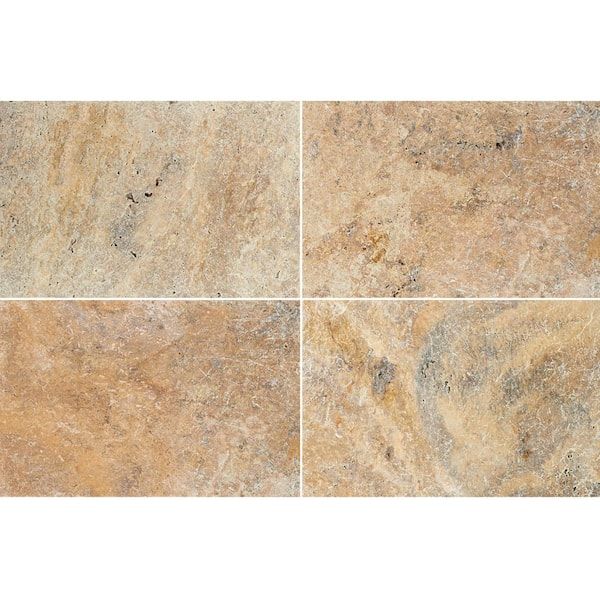 Msi Tuscany Beige 2 Cm. X 16 In. X 24 In. Tumbled Travertine Paver Tile ... inside Tuscany Beige 16X24 Tumbled Travertine Paver, 60 Sft