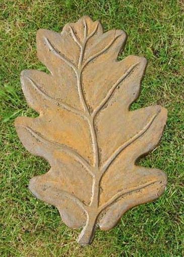 Oak Cast Iron 45X30X1.5X Cm / 11Kg £79.99 +Vat Https://Www ... pertaining to Designing a Charming Garden with Leaves Acorns and Decorative Stepping Stones