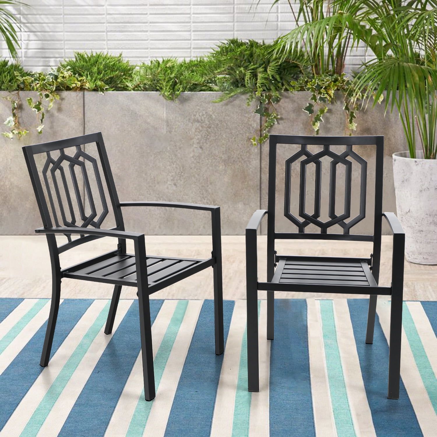 Outdoor Metal Patio Dining Chairs - Patio Ideas with Discovering the Allure of Lanah Nautical Rope and Metal Outdoor Chairs