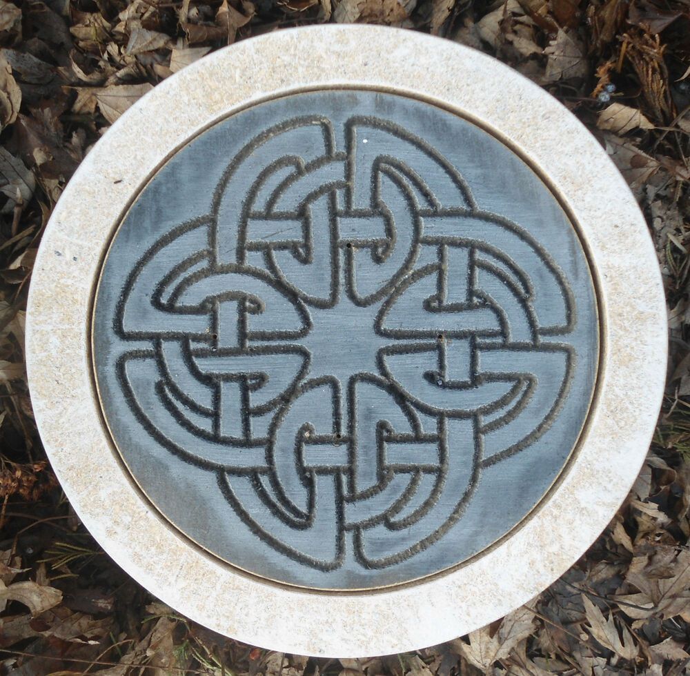 Pin On Landscape with regard to Celtic Round Stepping Stone Mold